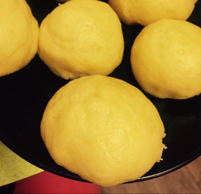 无糖玉米面馒头