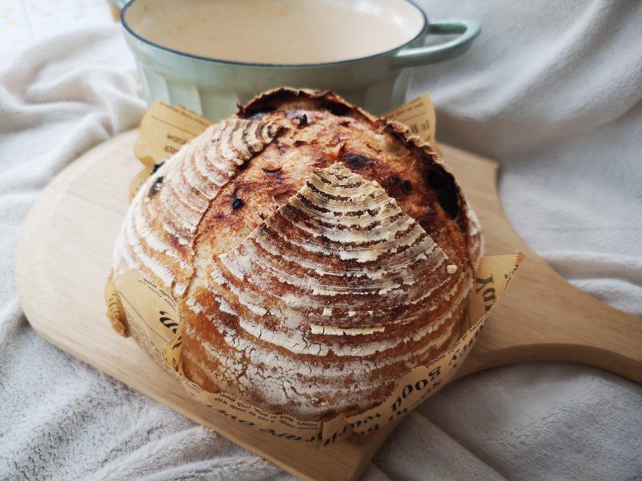 铸铁锅橙皮欧包