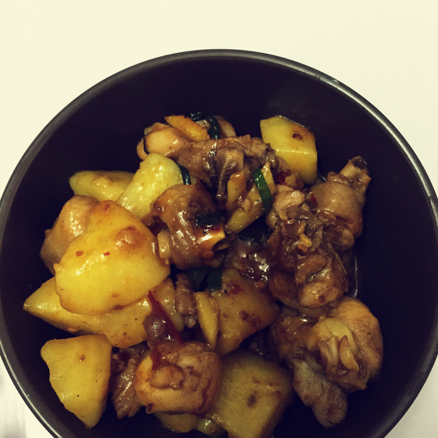 土豆烧鸡