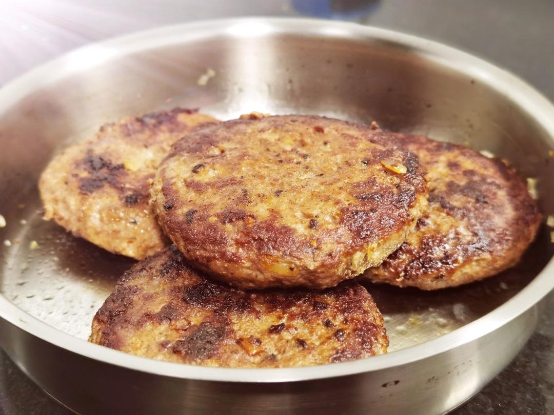 超详细汉堡牛肉饼｜附自制汉堡搭配#Healthymeals#减脂必撸16