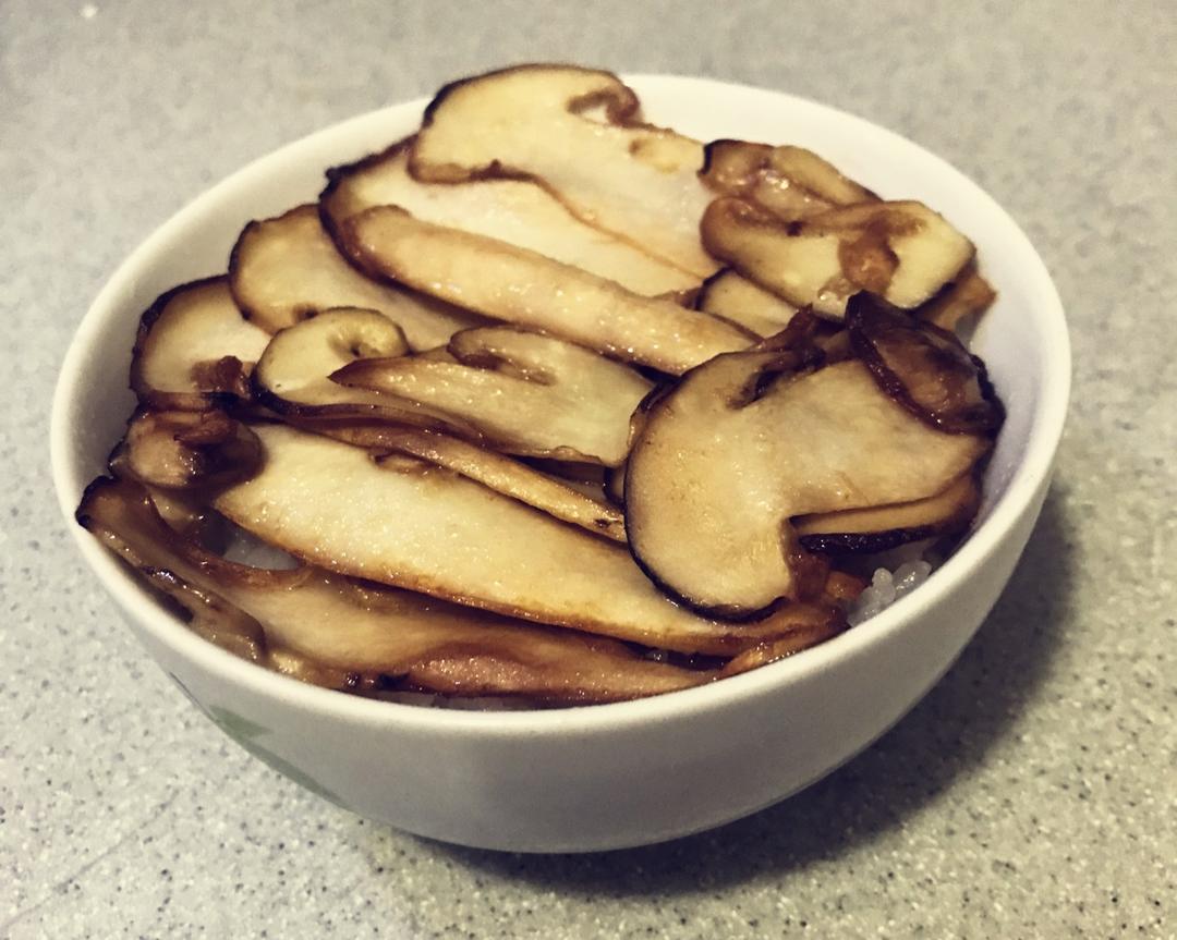 松茸菌蒸饭的做法