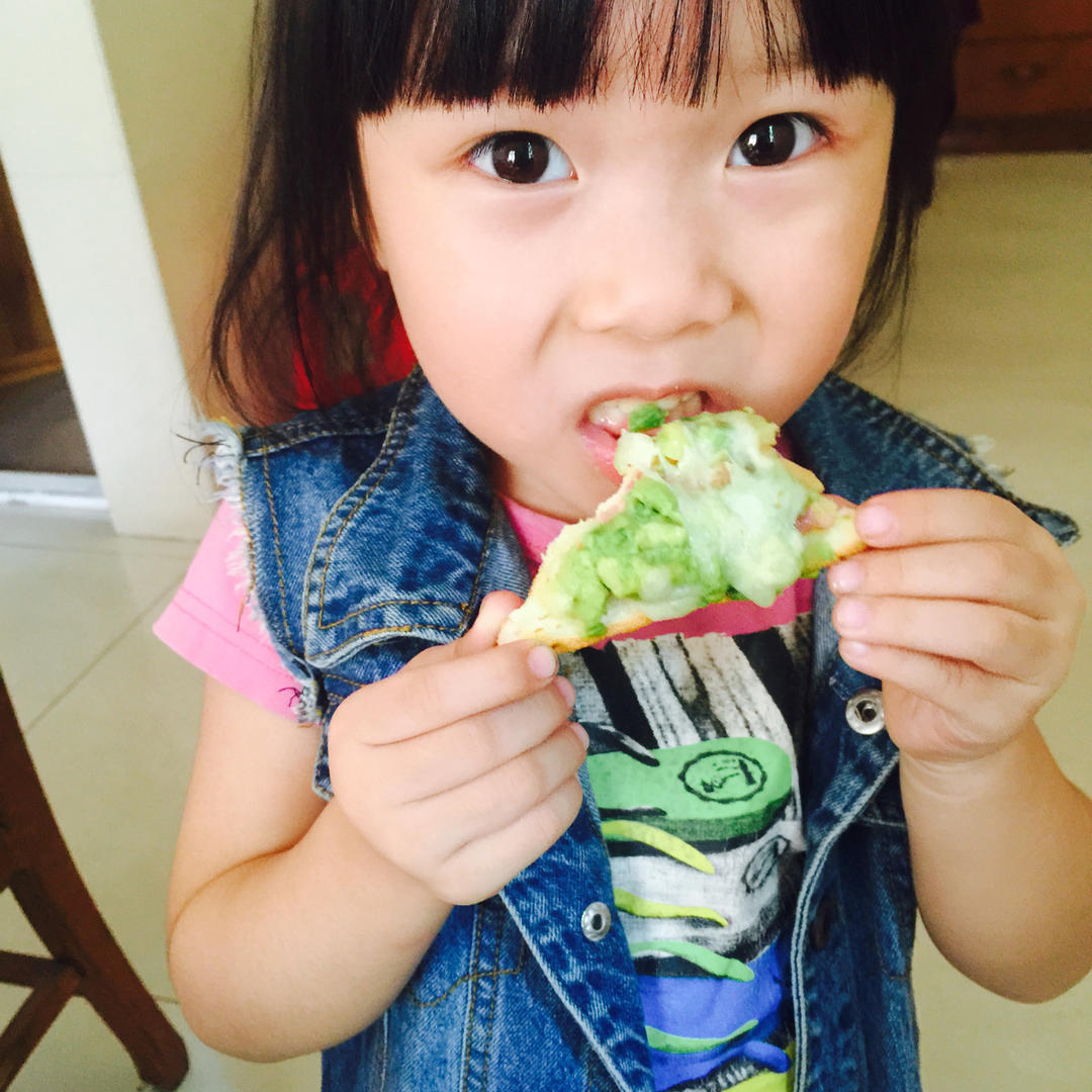 吐司培根小批萨