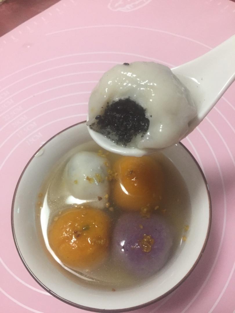 花儿汤圆的做法！