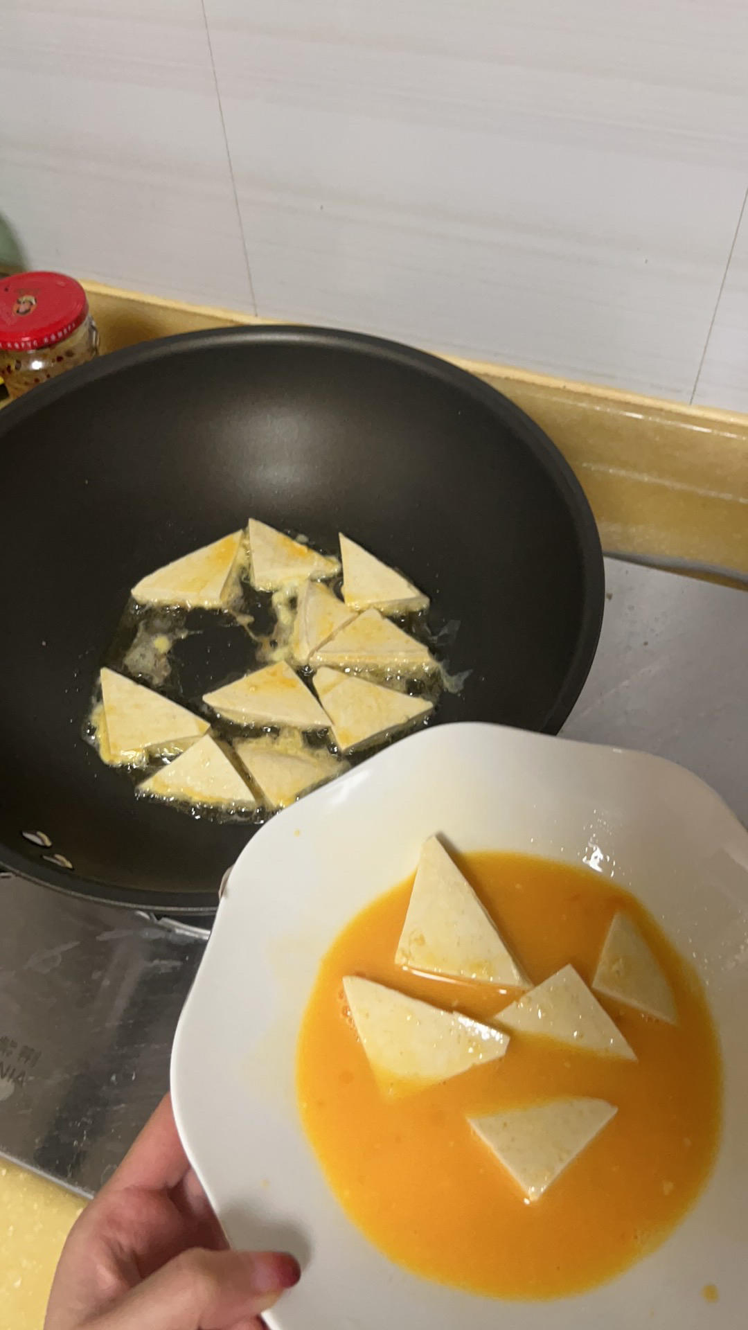 无敌好吃的香煎豆腐