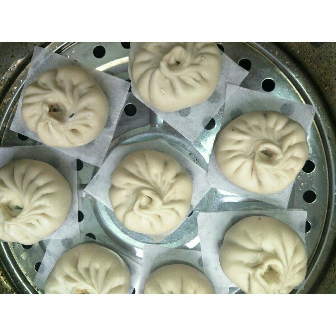 子瑜妈妈做五色营养包子