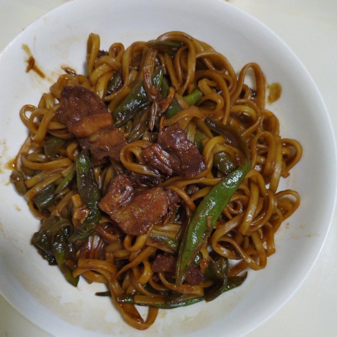 家庭版豆角焖面