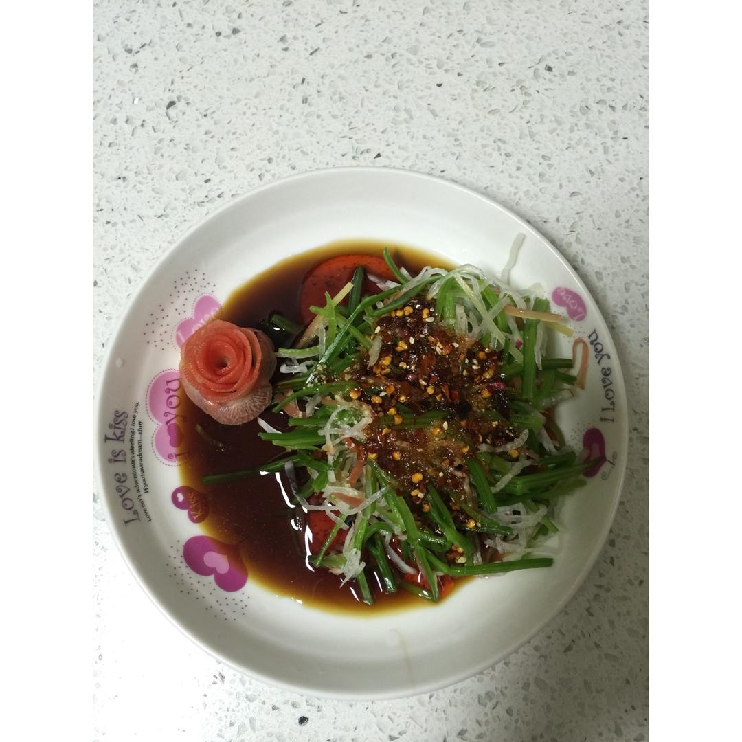凉拌芹菜木耳