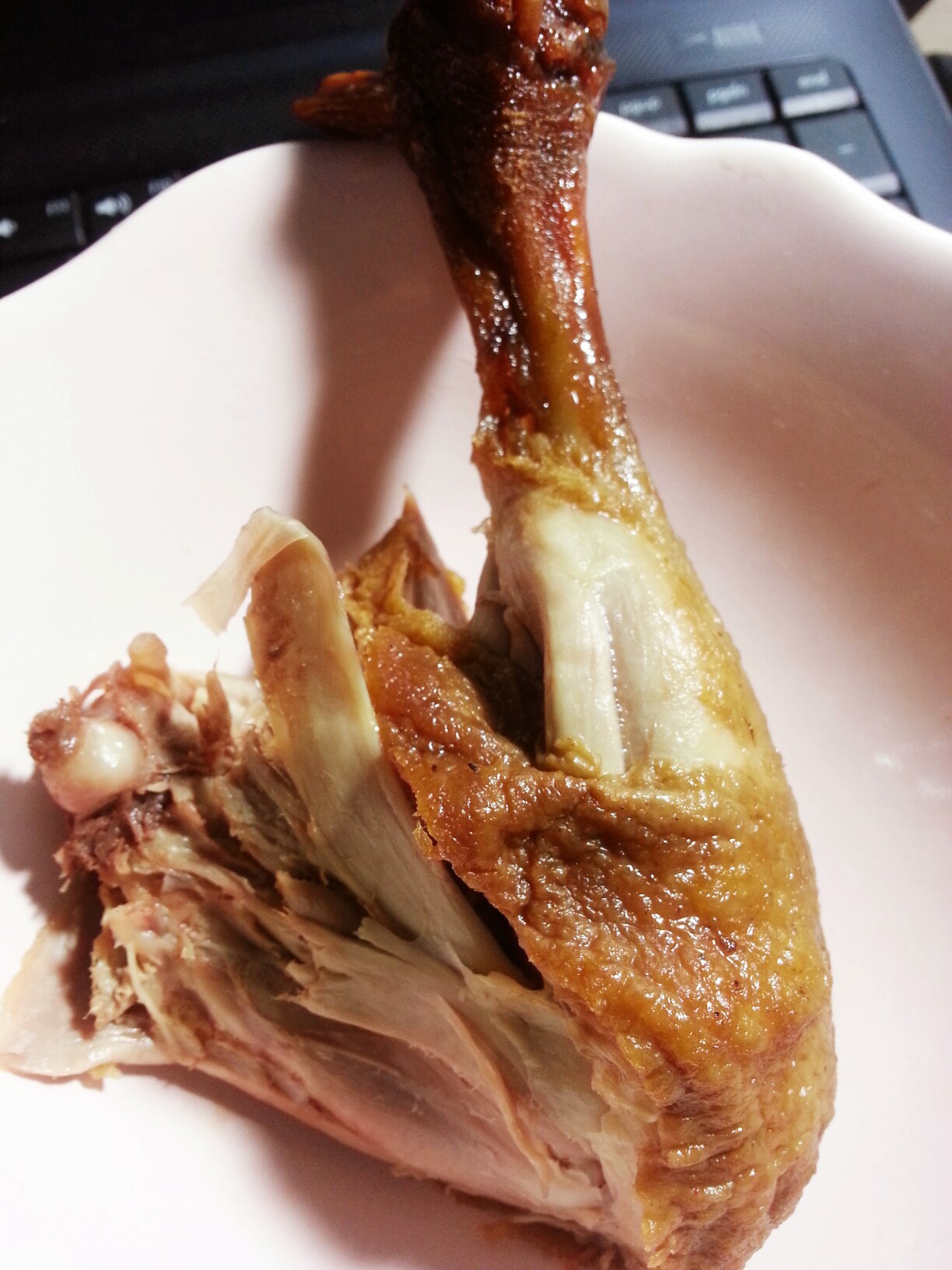 鲸鱼万岁做的卤鸭腿