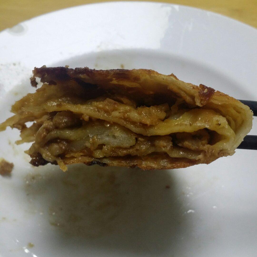家常酱香肉饼 Minced Pork Pancake