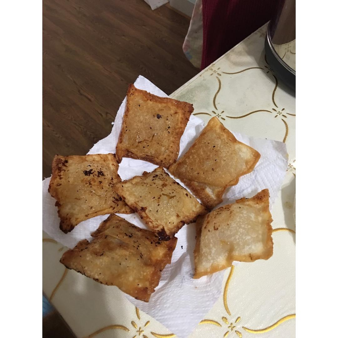 苹果派（馄饨皮版，三种做法）