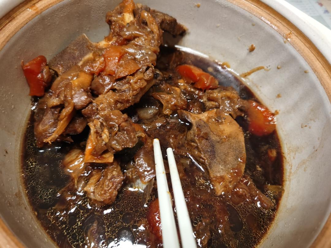 超级好吃的红烧牛脊骨（牛腩）