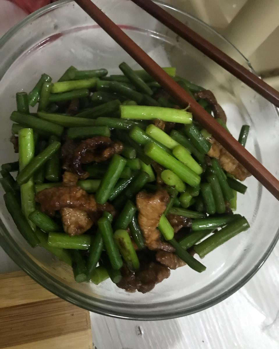 蒜薹炒肉