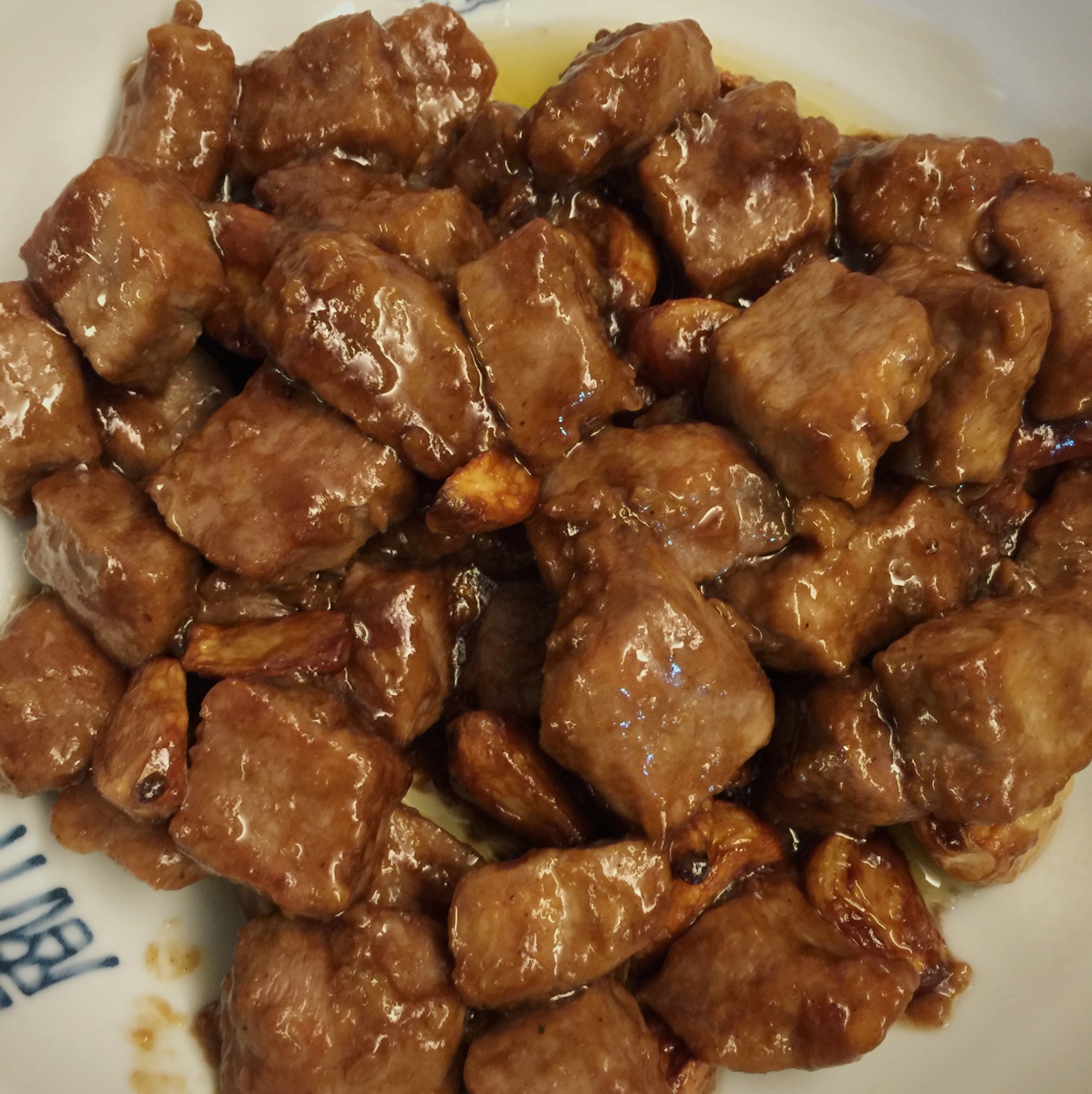 黑蒜子牛肉粒