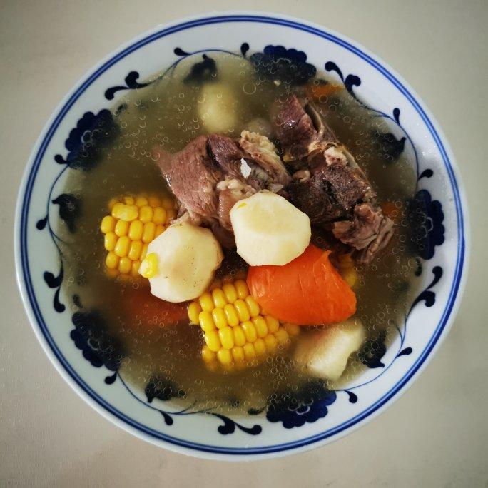 玉米马蹄排骨汤