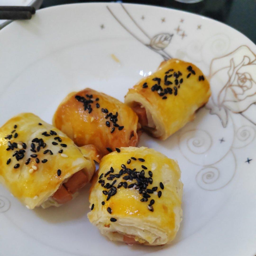 手抓饼也能做🥐可颂面包