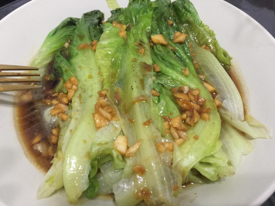 5分钟上桌的蚝油生菜