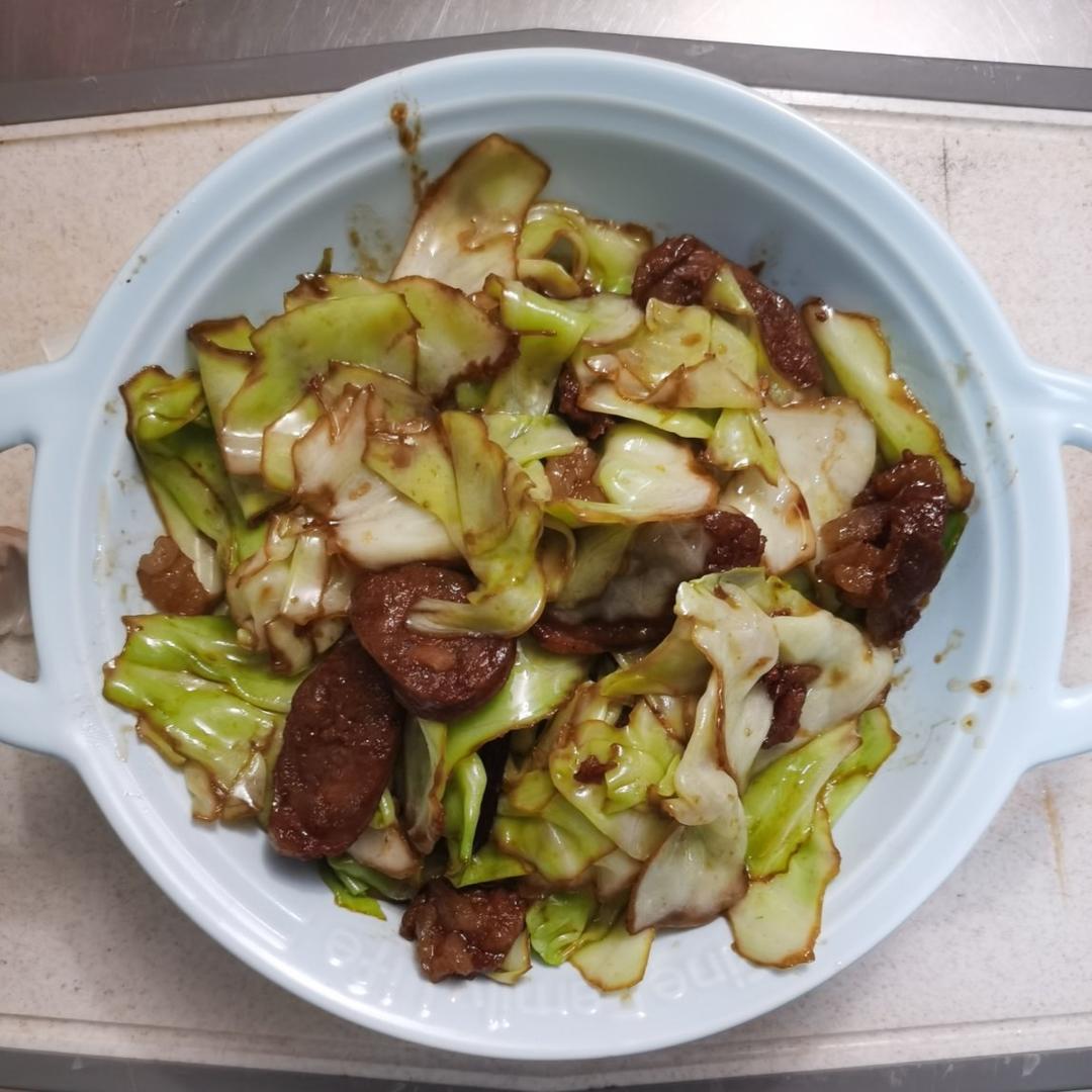 这么炒包菜，吃到空碗