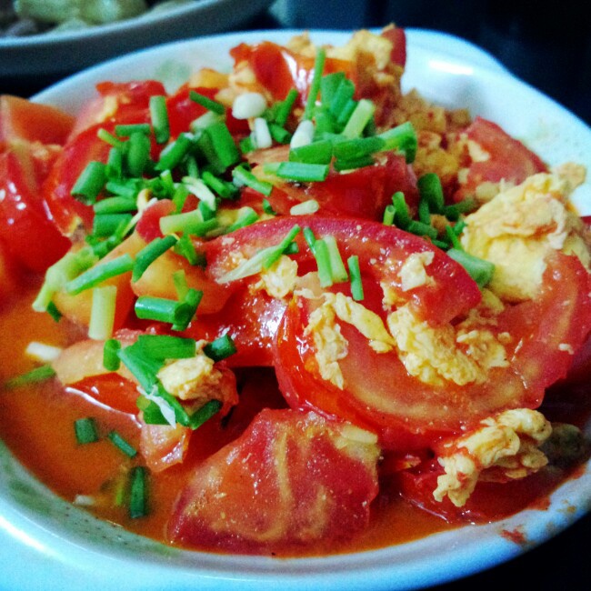 西红柿炒鸡蛋
