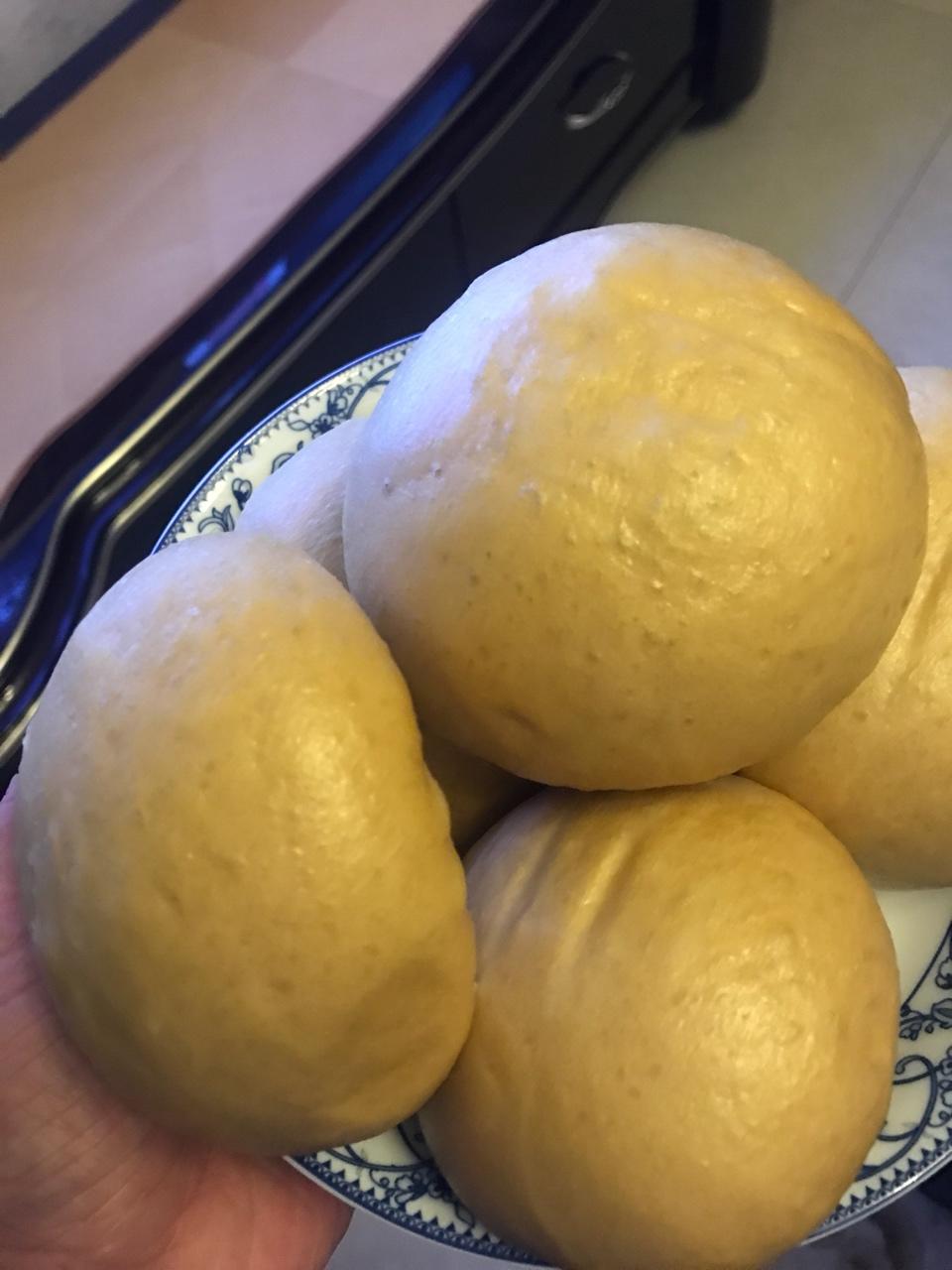 有着面包口感的红糖馒头（一次发酵）
