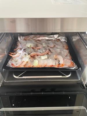 盐焗大虾—松下蒸烤箱JK180的做法 步骤5