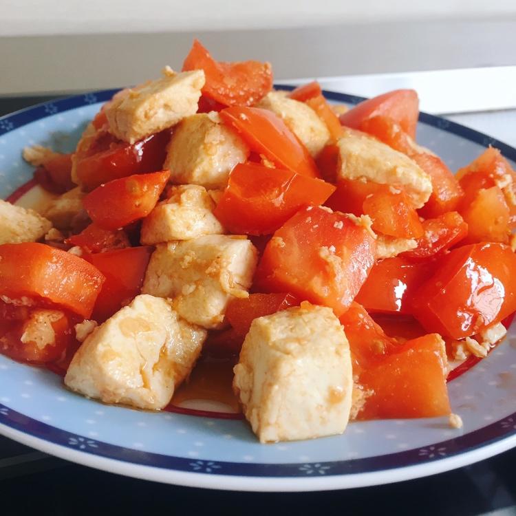 番茄豆腐