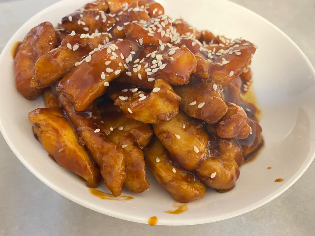 糖醋里脊 超嫩鸡胸肉版