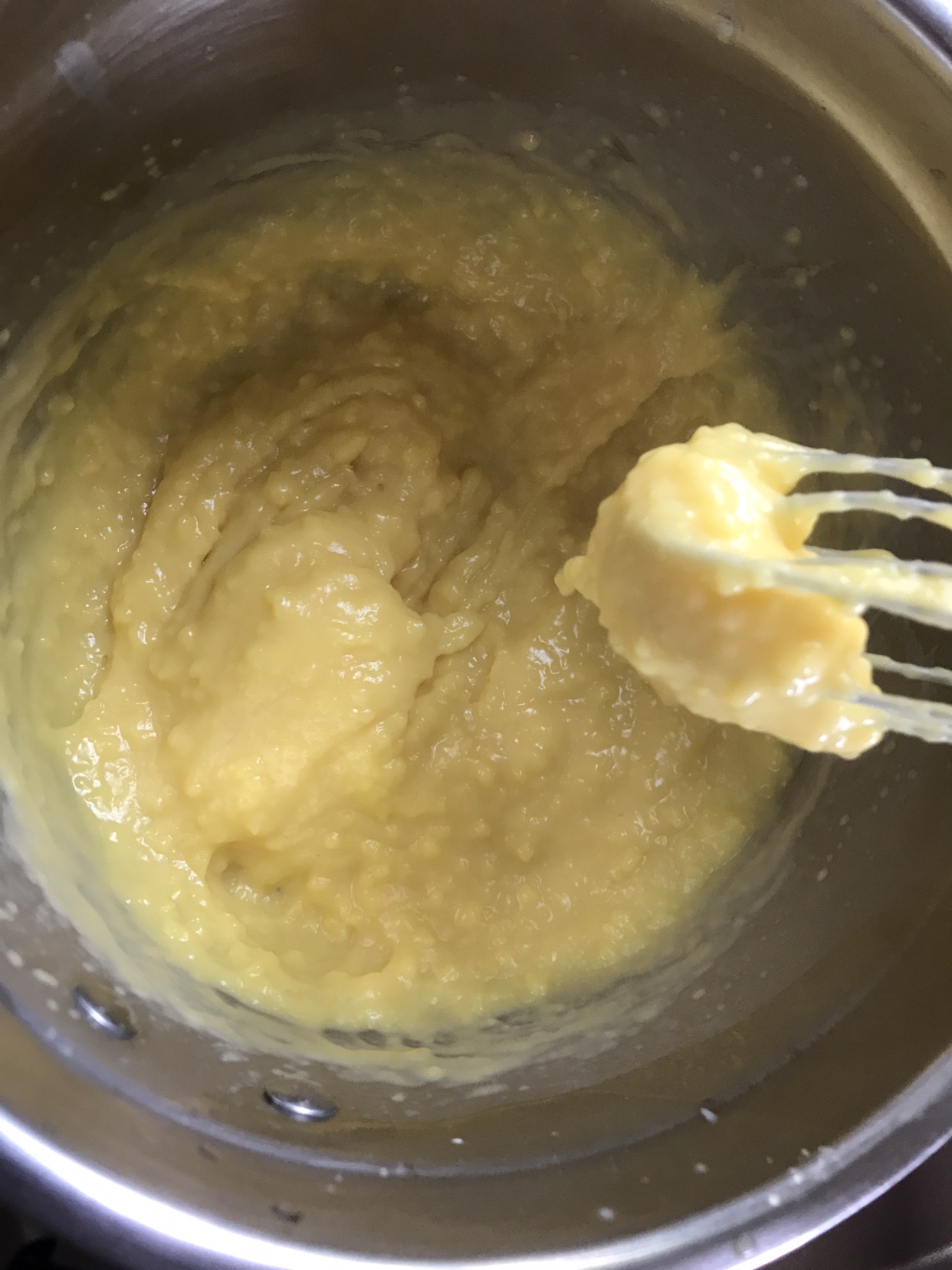 简单又好吃的奶黄馅的做法 步骤3