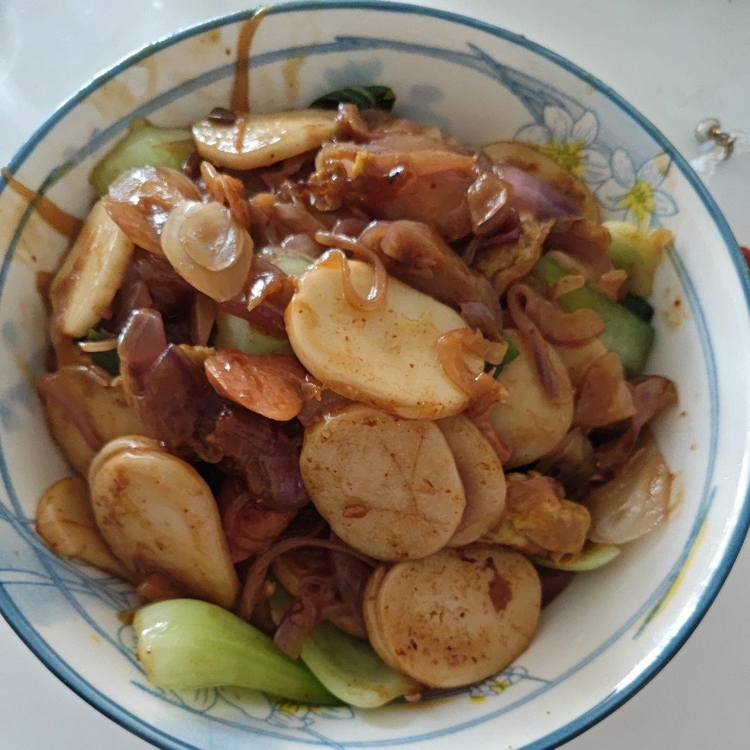 家常炒年糕