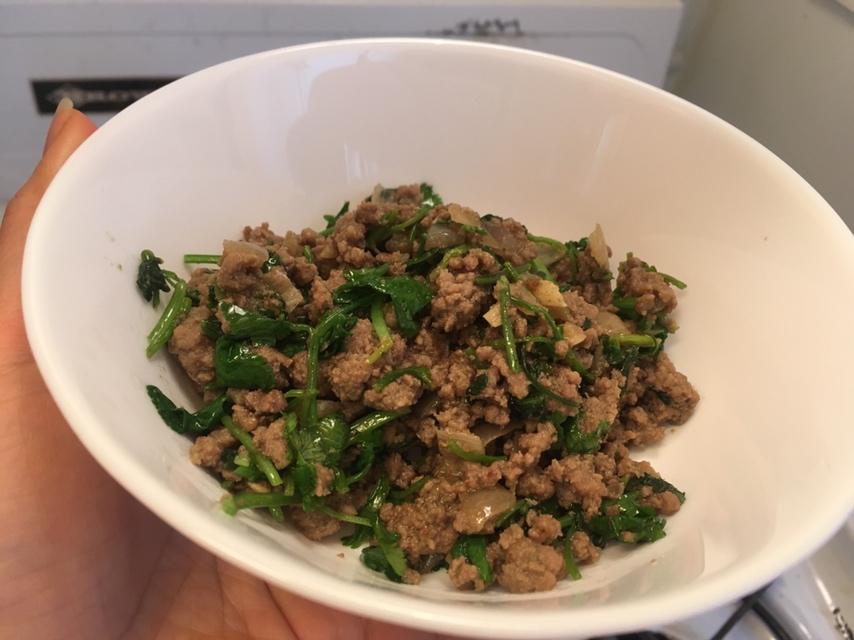 【200Kcal】香菜牛肉碎