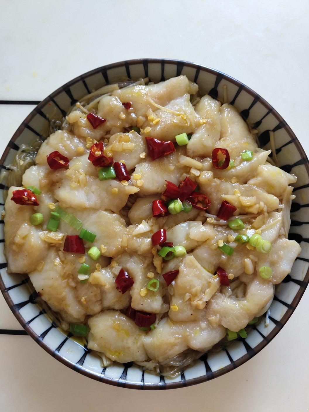 🔥吃不胖❗️蒜蓉粉丝龙利鱼❗️