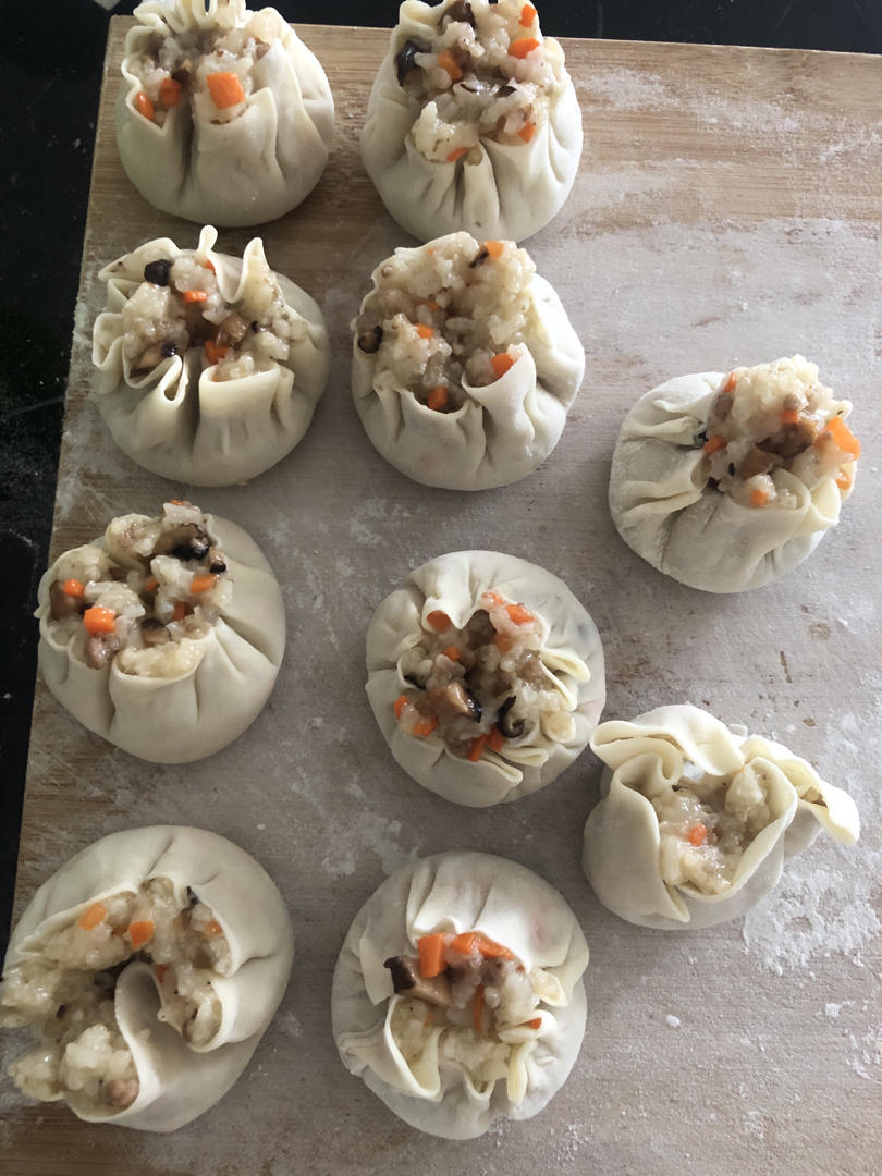 简单的早餐小点烧卖