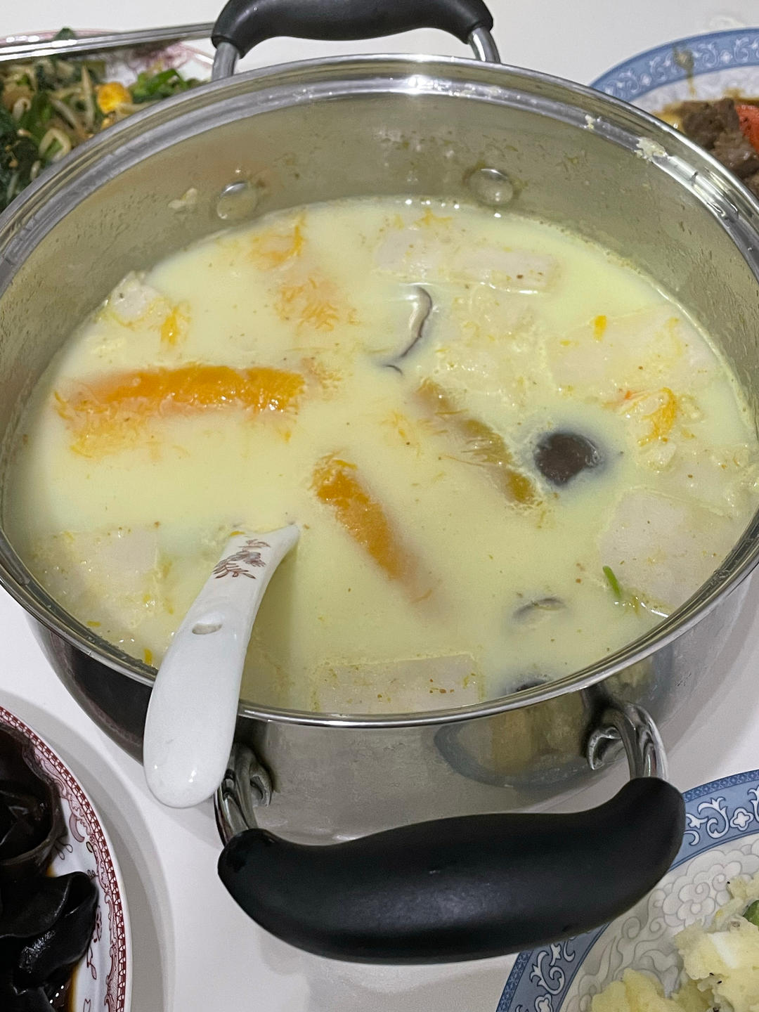 椰汁香芋南瓜煲