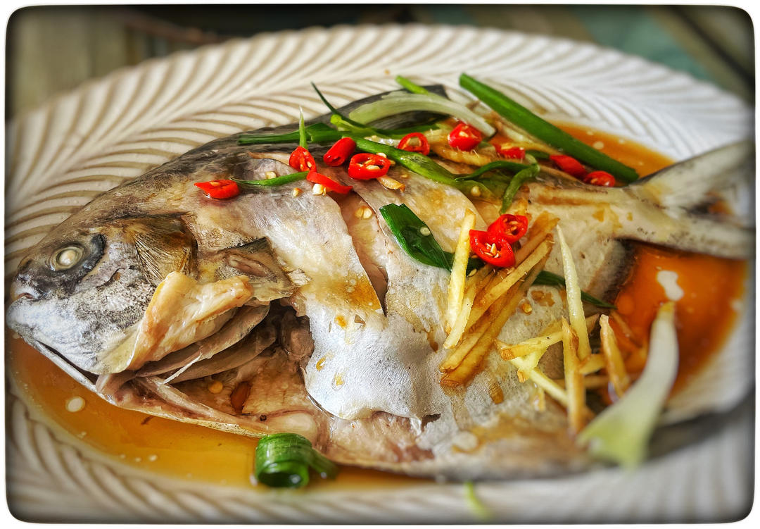 清蒸鲳鱼