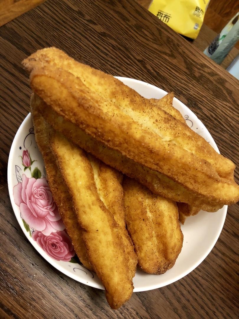 快手早餐～自制油条（酵母版，不含泡打粉、膨松剂）