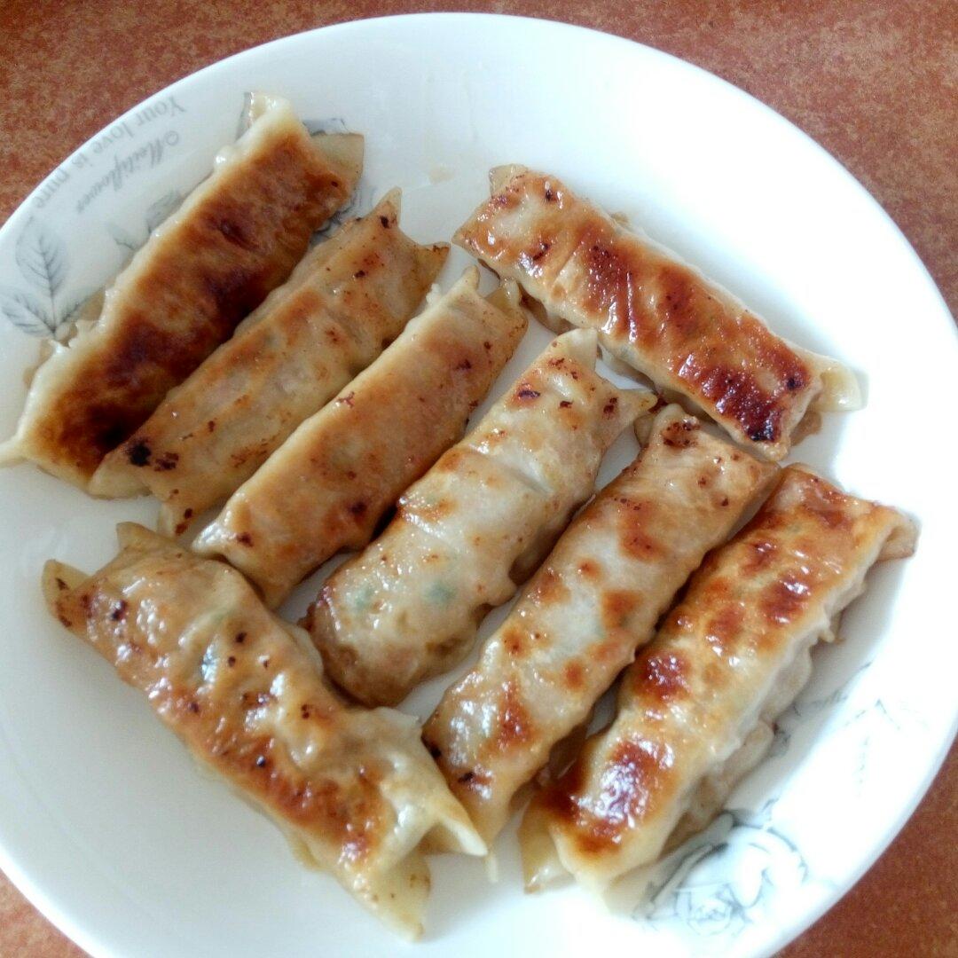 焦香猪肉香菇锅贴