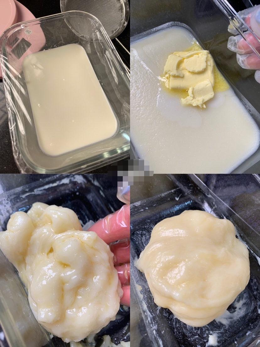 纯奶手撕吐司的做法 步骤1