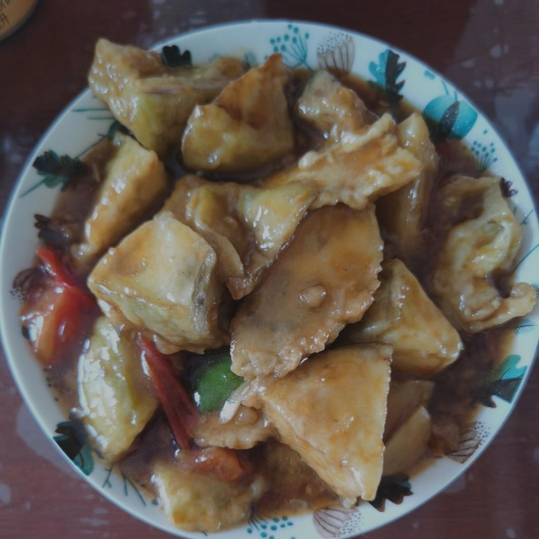 比饭馆好吃的烧茄子