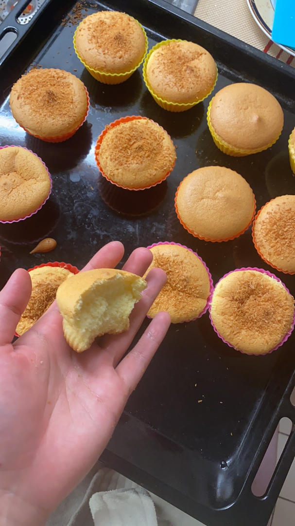 蔓越莓纸杯蛋糕🧁（简单不翻车）