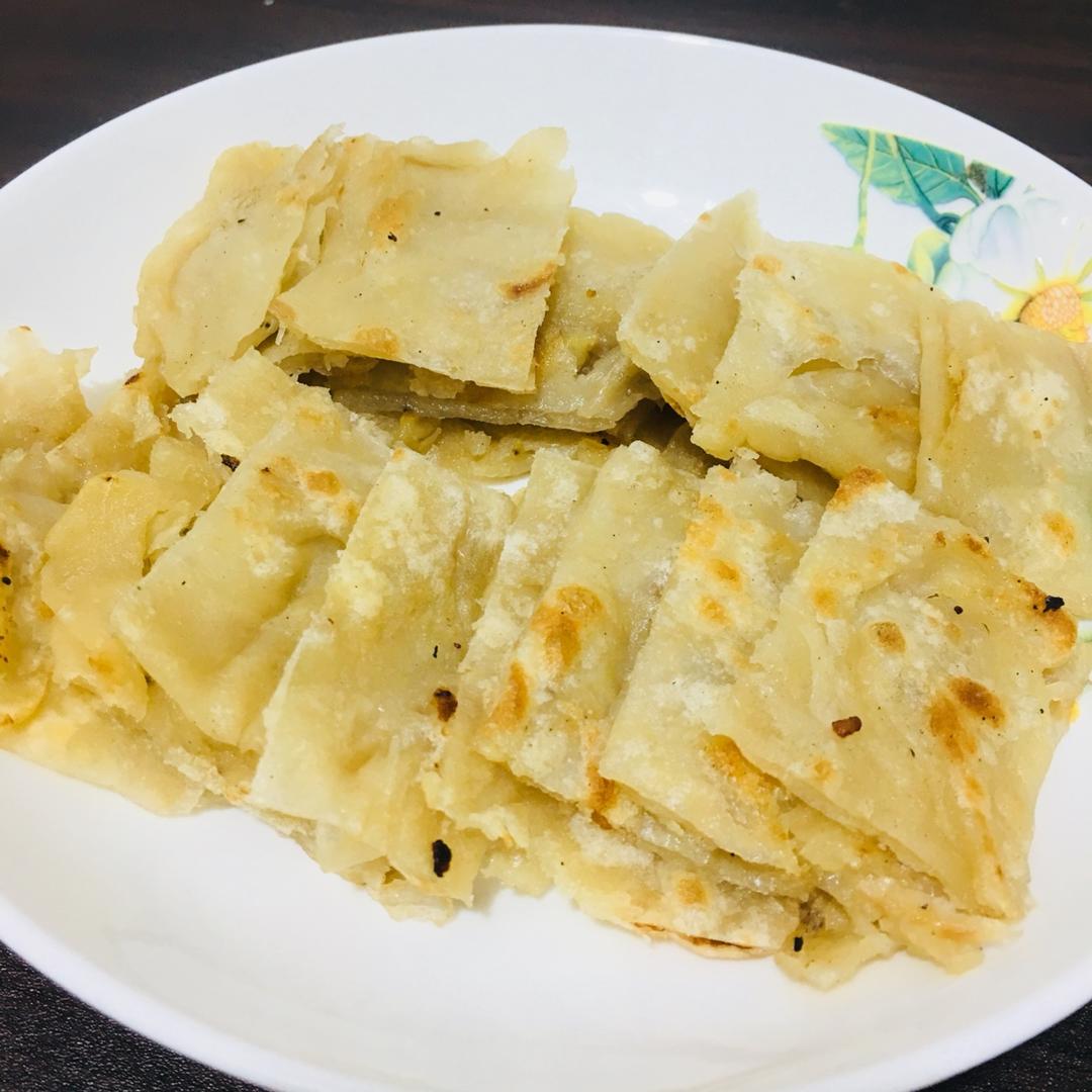 你的小旺来做的榴莲薄饼