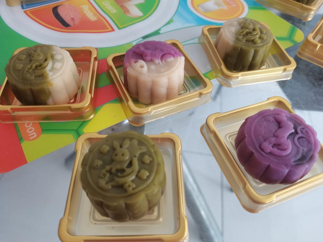 不干不硬的冰皮月饼
