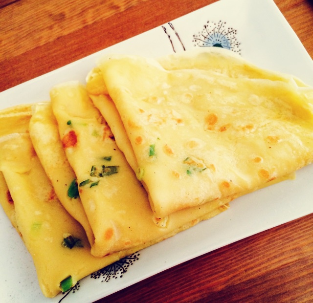 香葱鸡蛋饼