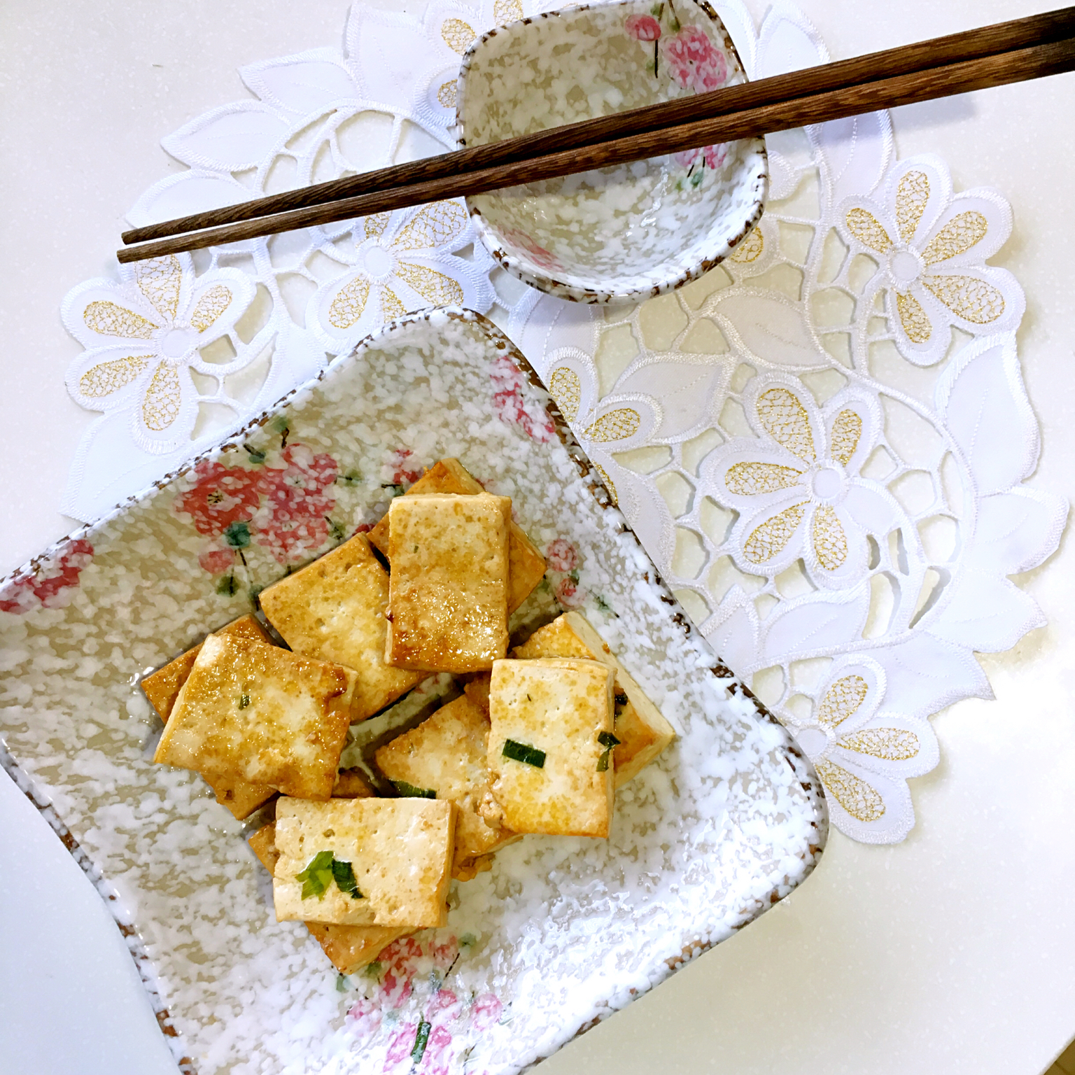 ✨香煎豆腐✨