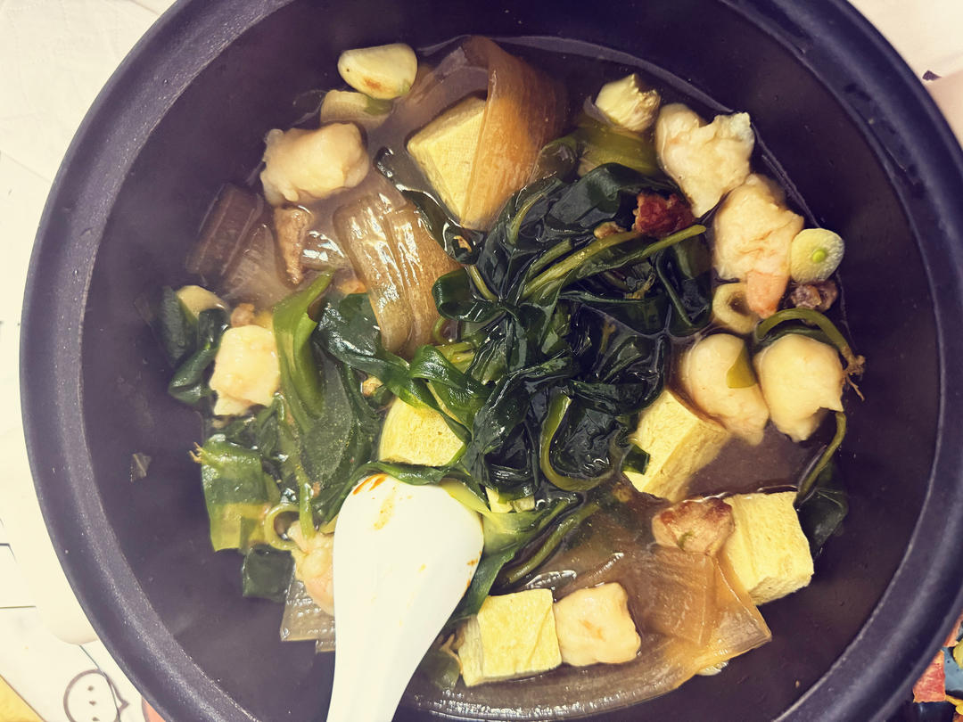 韩国海带汤（미역국）