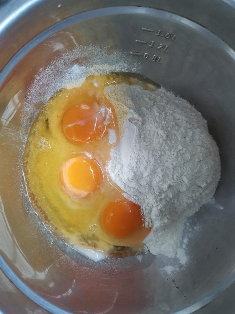 纯奶手撕吐司的做法 步骤1