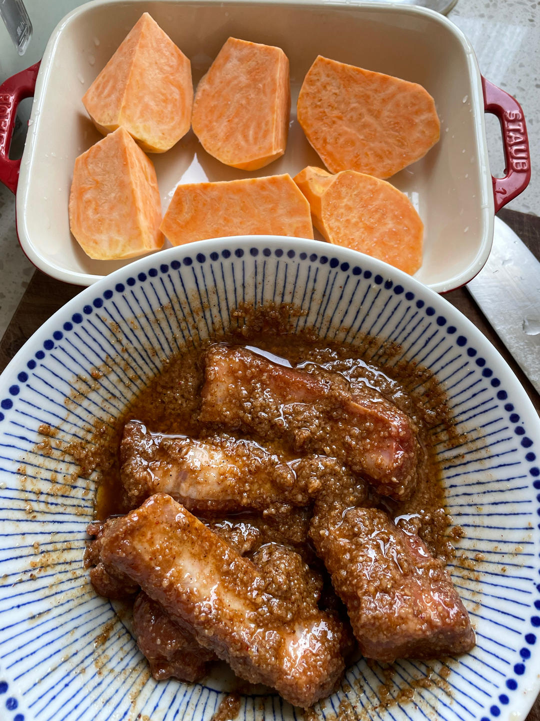 蒜蓉蒸排骨【10月北鼎蒸煮炖锅食谱】