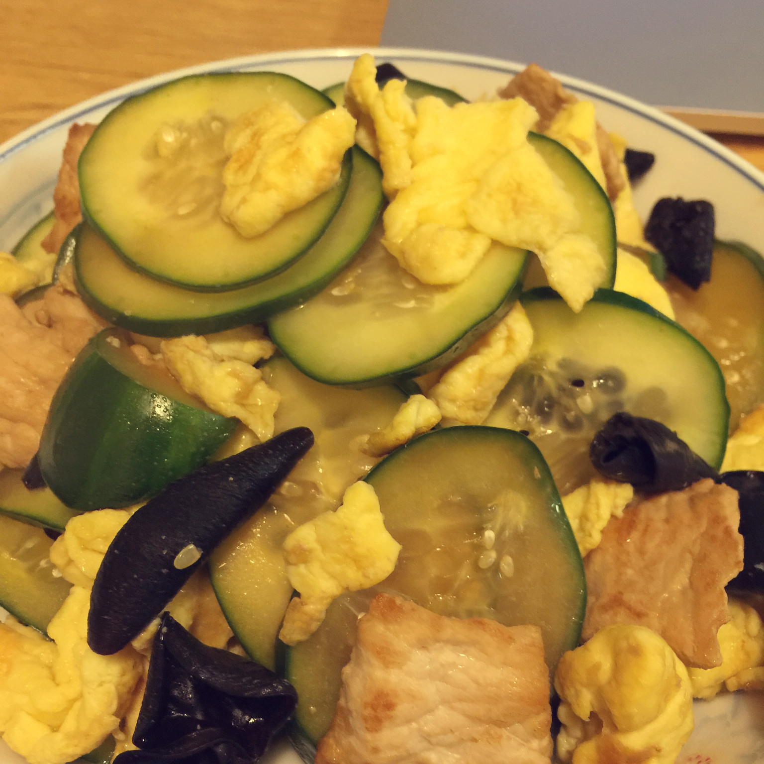 美味家常木须肉