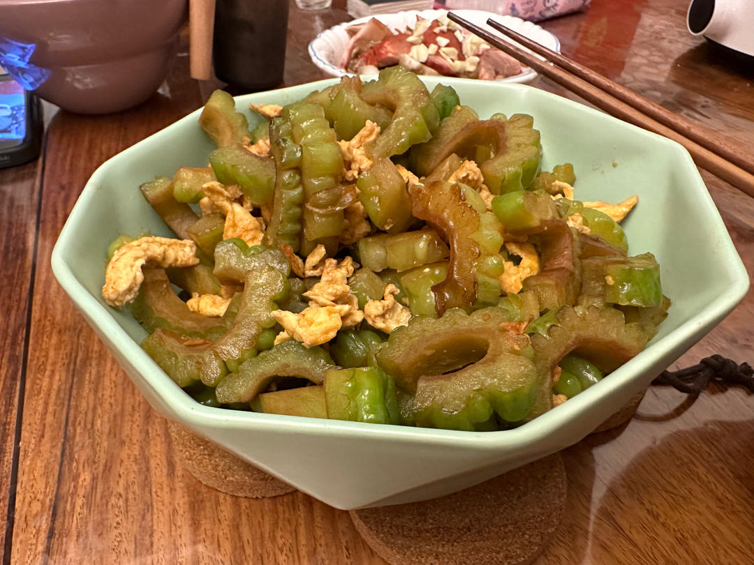 下火🔥菜苦瓜炒蛋
