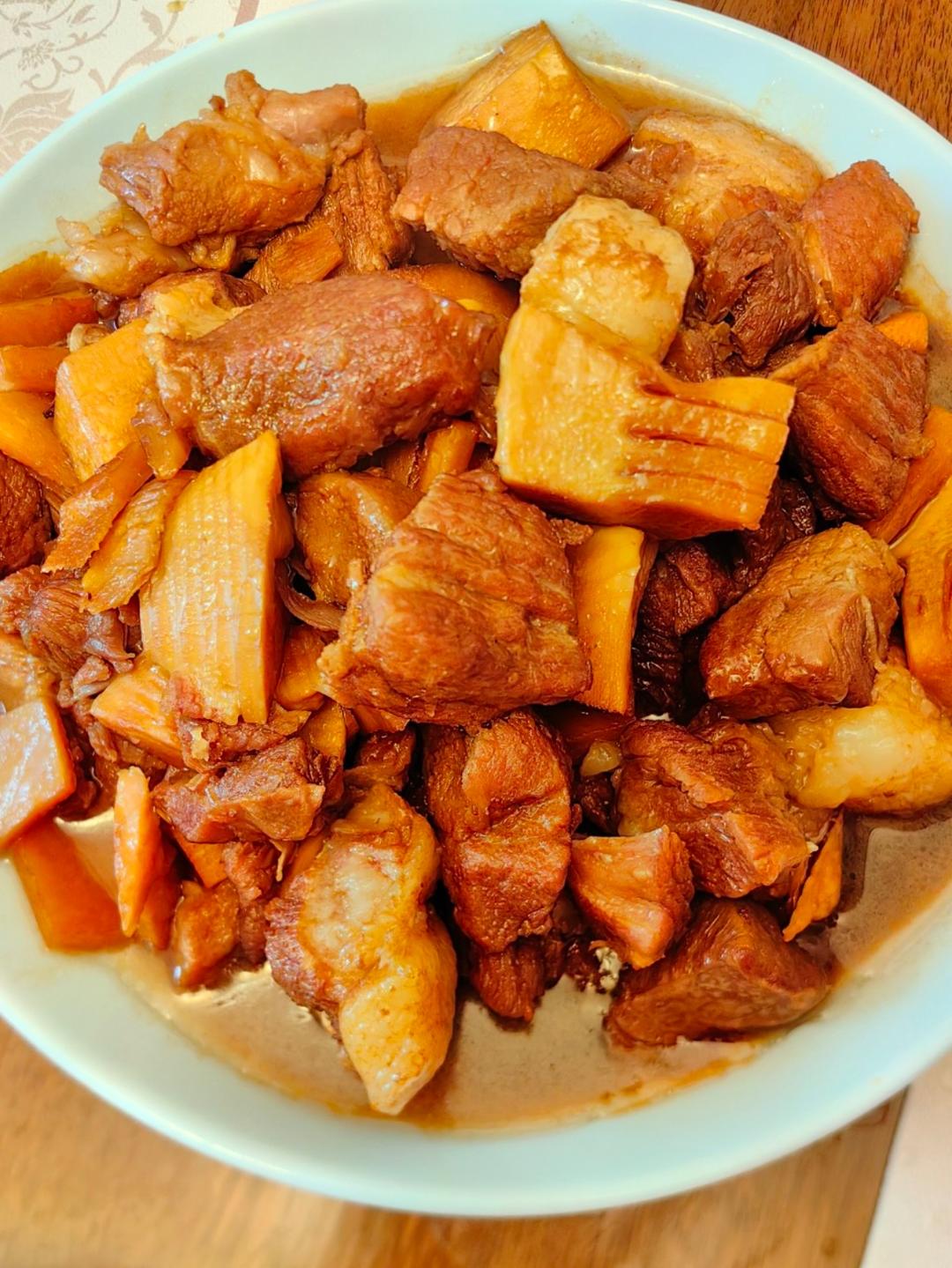 鲜笋烧肉~吃出春天的味道