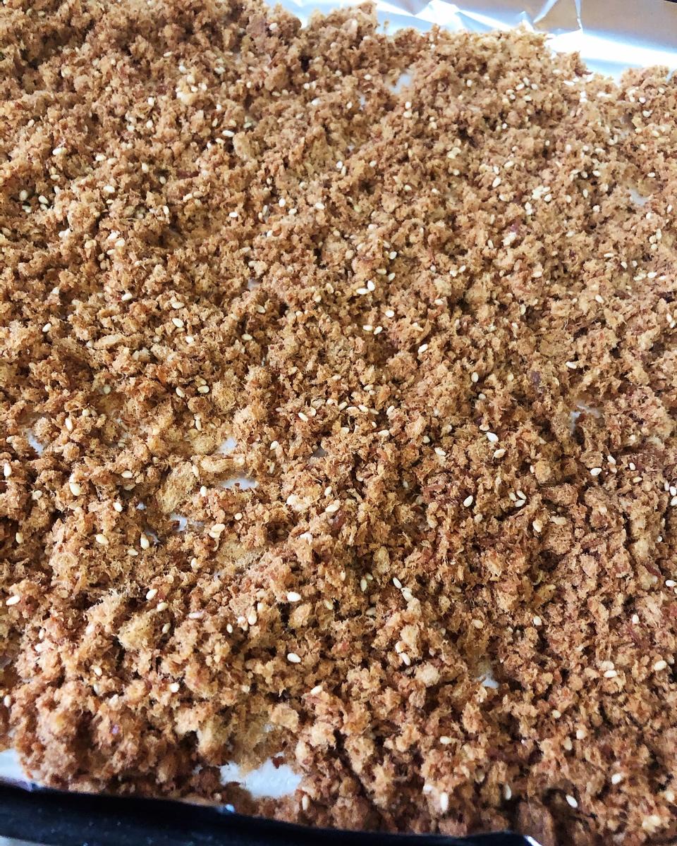 牛肉松-面包机版