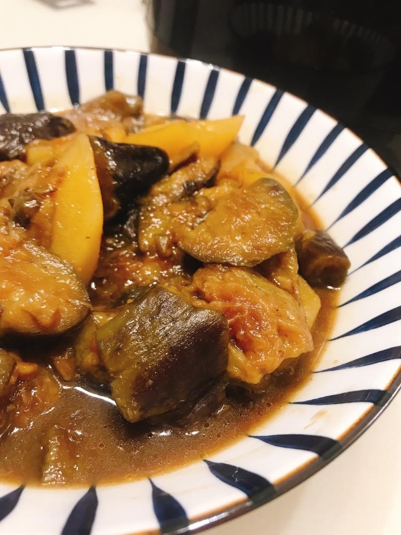 土豆炖茄子